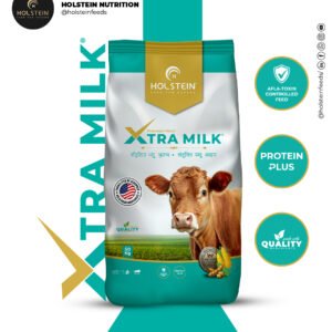 Holstein XTRA-Milk feed supplement for dairy cows to increase milk yield, fat content, and overall productivity